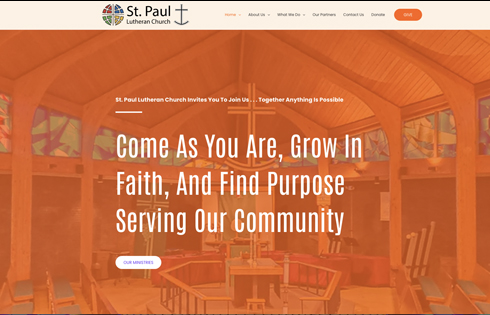 St. Paul Lutheran Church Homepage