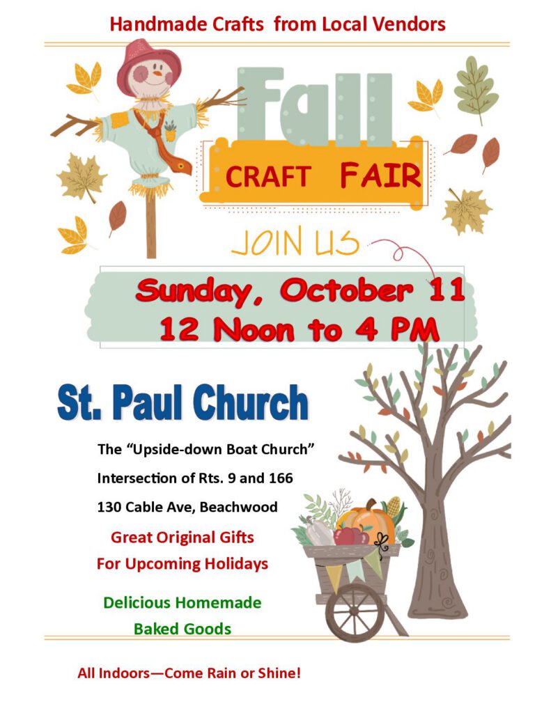 Events Fall 2026 Craft Fair Pdf 791x1024
